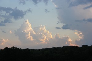 Not exactly Cloudy With A Chance of Meatballs.