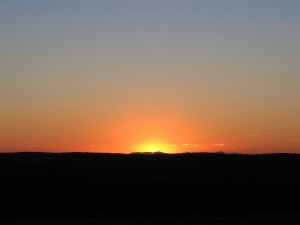 Wrapping up another day.
