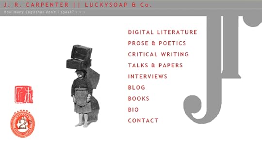 J. R. Carpenter, Luckysoap.com