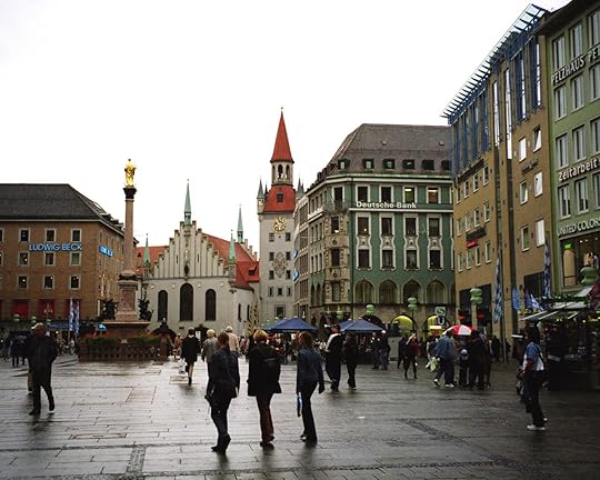 Marienplatz, the square for all your hanging needs... in the old days