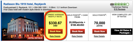 ~$331 a night in October