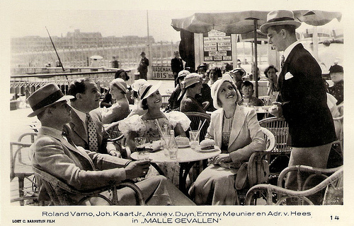 Roland Varno, Johan Kaart, Annie van Duyn, Enny Meunier, Adriaan van Hees, Malle gevallen