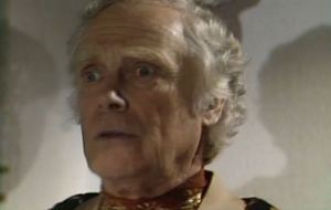 Ralph Michael as Balaton in Doctor Who: The Pirate Planet