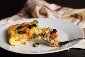 Vegetable Sausage Frittata