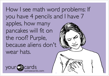 For reals. This is me.