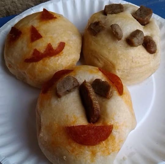 Grands!® Halloween Recipe Easy Edible Art Bento ideas.