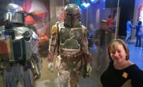 Jeannine with Boba Fett at EMP