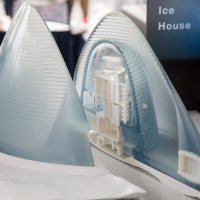 Team #20, the Ice House. The winner of the 3D Printed Habitat Challenge.