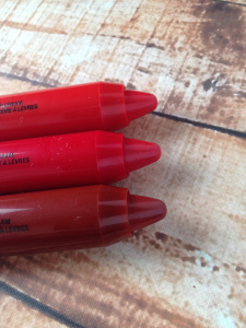 NYX Simply Red Lip Creams Close Up