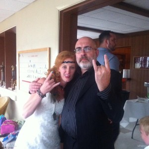 Most Metal Wedding Photo Ever