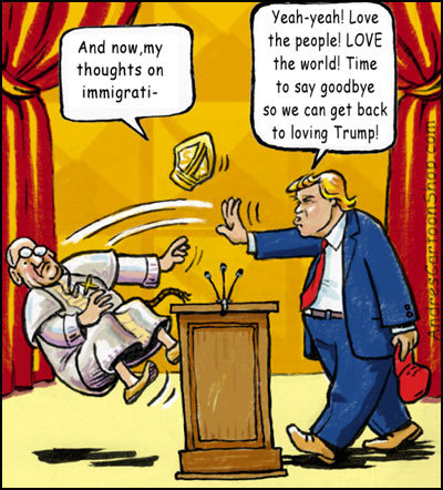 PopeandTrump