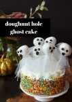doughnut hole ghost cake text header