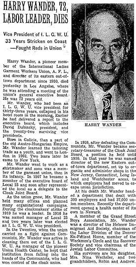 1951_09_12 Harry Wander Dead NYTBlog