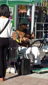 Beautiful music created by this Street Musician in Toronto, WOTS.