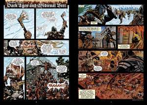 Dark Ages pg 50-51 from The Comic Book Story of Beer