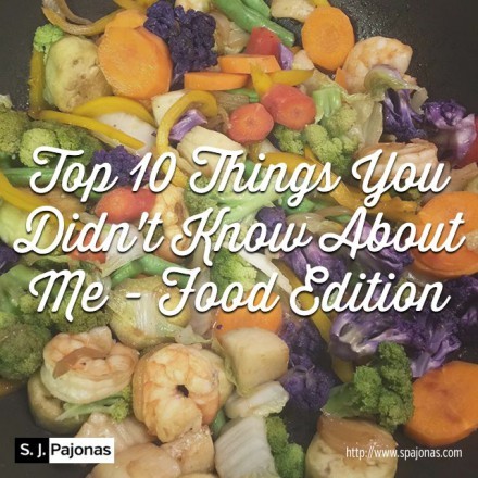 SJ Pajonas Top 10 Things Food