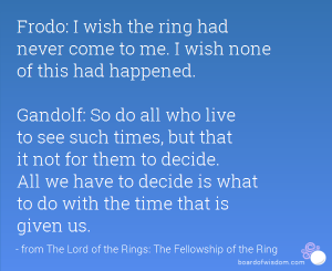 Gandalf quote