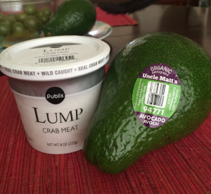 CrabAvocadoSaladIngredients