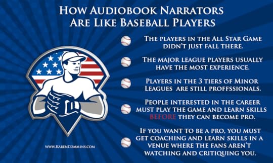 How audiobook narrators are like baseball players