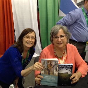 With Dr. Janet Smith! Years ago, I gave her copies of Emily's Hope and In Name Only. This year, I gave her a copy of Stealing Jenny, as well as four other FQP books!