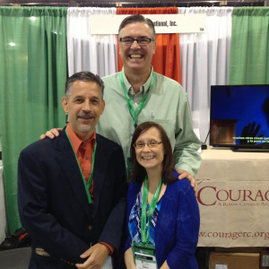 With the wonderful team at Courage International