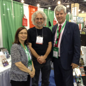 With our friend, Michel McDonald (whose courtship story was included in Come My Beloved!)