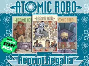 Image from Atomic Robo Kickstarter Page