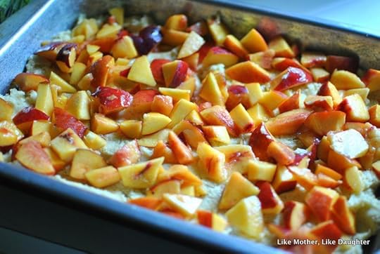nectarine cake