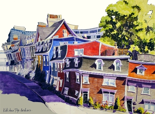 Wedding Corner. Newfoundland Artist Keli-Ann Pye-Beshara