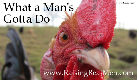 RRM Man's Gotta Do Rooster
