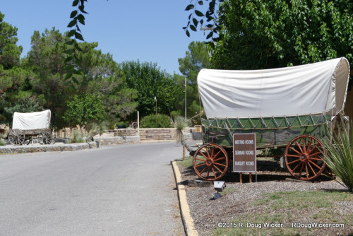 The road to Cattleman's Steakhouse