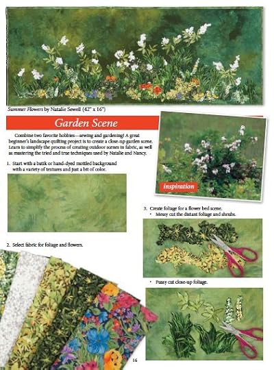 Beginning landscape Quilting Natalie Sewell and Nancy Zieman