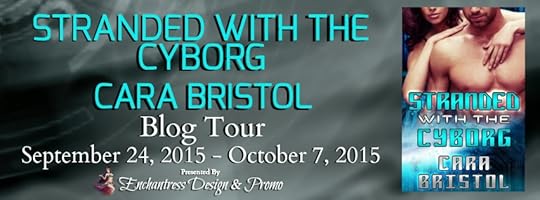 Stranded With The Cyborg Blog Tour Banner