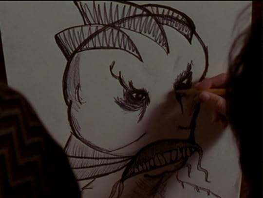 A pretty good drawing of the monster Xander saw
