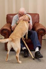 VeteranandhisService Dog