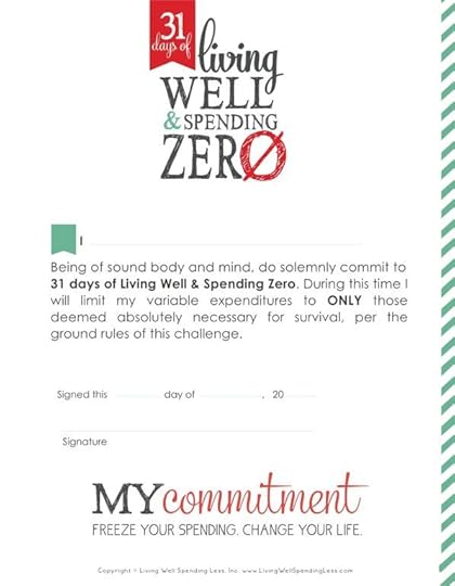 31 days LWSZ commitment page