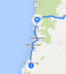 florence to Coos Bay