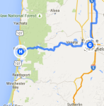 Eugene to Florence