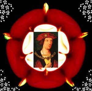 The Rose both red and white. In one rose now doth grow.
