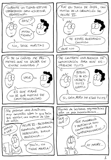 Un cómic sobre cómo funcionan las agencias de comunicación que trabajan para la Casa Real Española, ambientado en la coronación de Su Majestad Felipe VI.