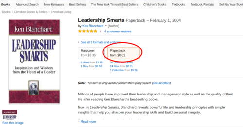 Leadership Smarts Ken Blanchard 9781562921248 Amazon.com Books