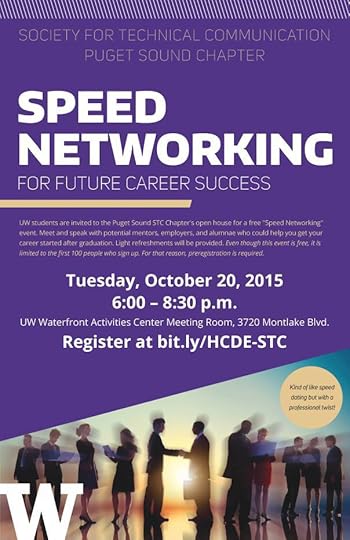 Tech comm networking poster