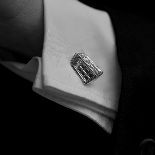TARDIS cufflinks