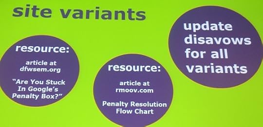 site variants can be a challenge for backlink audits