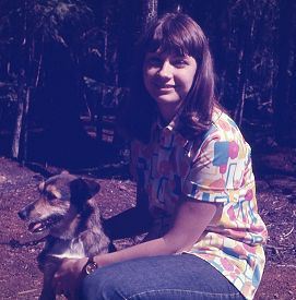 My wife, way back when