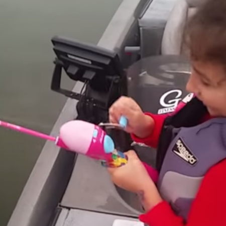 Barbie Fishing Pole