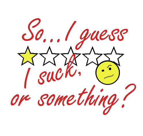 I suck