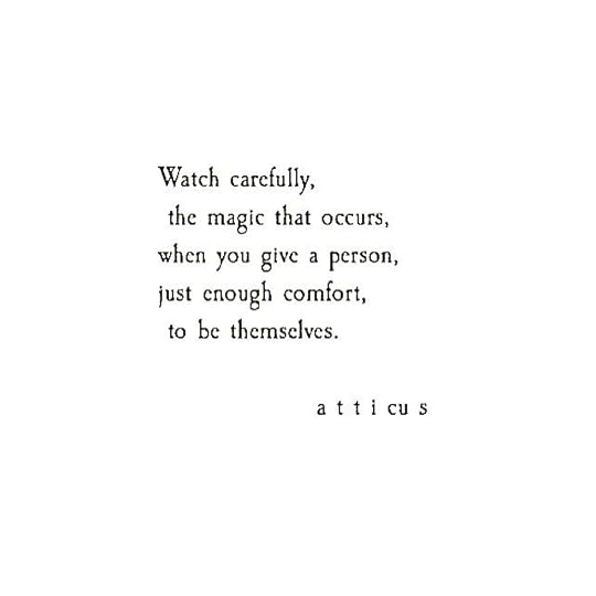 watch carefully the magic that occurs 