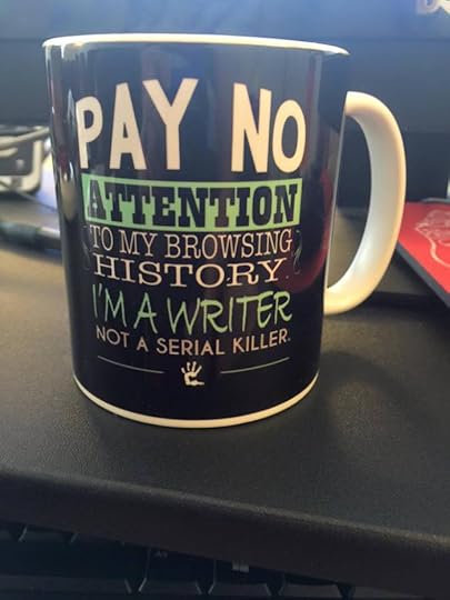 im a writer not a serial killer