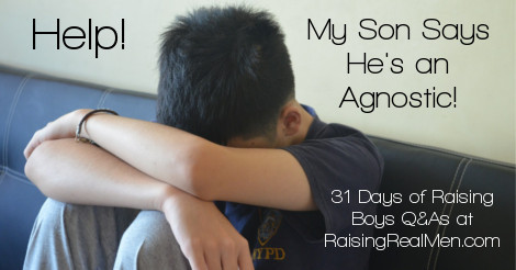 My Son says he is an atheist